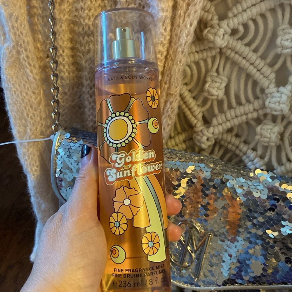 Bath & Body Works golden sunflower mist 236ml
